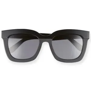 DIFF Carson Sunglasses Black Square Frame Grey Gradient Sharp Lens Oversized NIB Carson | Bold Square Sunglasses | Fifth & Ninth – Fifth and  main image 4